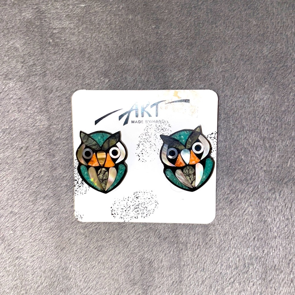 Handmade Owl Earrings